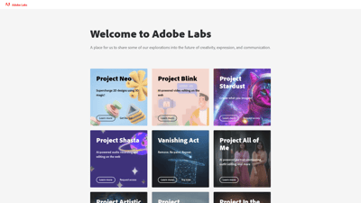 Adobe Labs
