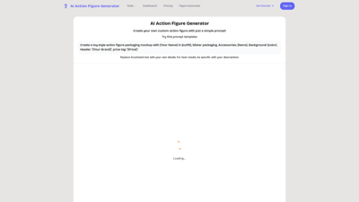 AI Action Figure Generator