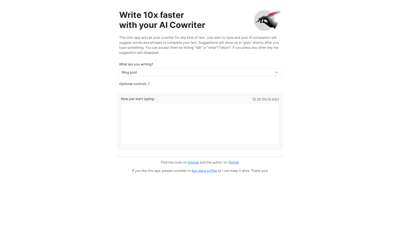 AI Cowriter