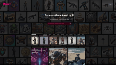 AI Game Assets Generator