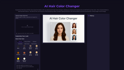 AI Hair Color Changer