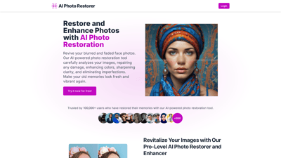 AI Photo Restorer