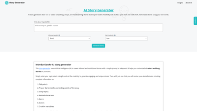 AI Story Generator