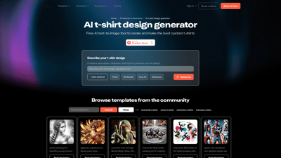 AI t-shirt design generator