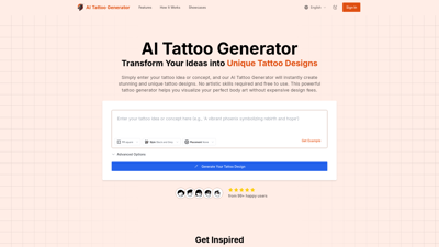 AI Tattoo Generator