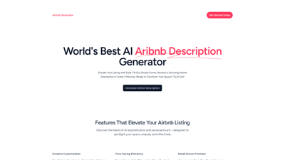 Airbnb Generator