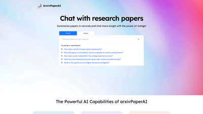 ArxivPaperAI