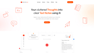 AudioNotes