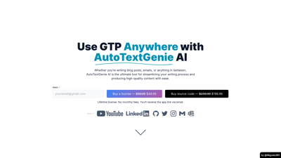 AutoTextGenie