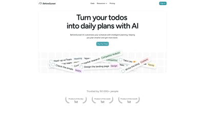 BeforeSunset AI