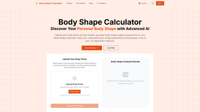 Body Shape Calculator