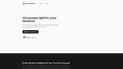 Browser Buddy