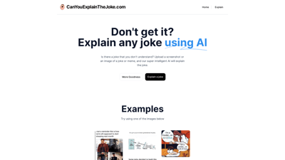 CanYouExplainTheJoke.com
