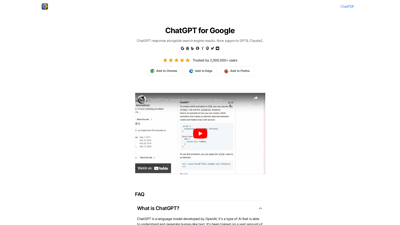 ChatGPT for Google