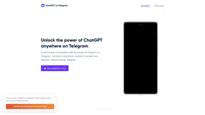 ChatGPT on Telegram