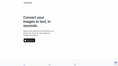 ChatPhoto: Ai Image To Text