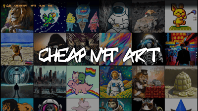 Cheap NFT Art
