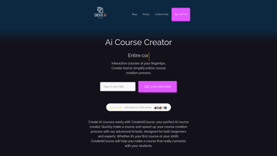 Create AI Course