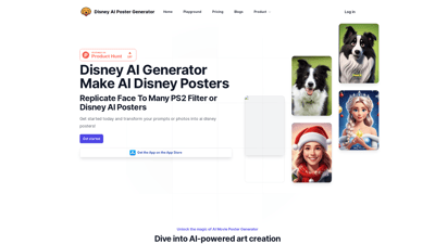Disney AI Poster