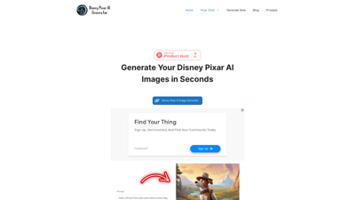 Disney Pixar AI Generator