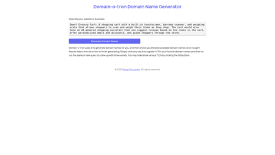 Domain-o-tron