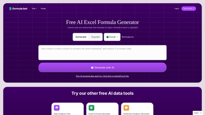 Excel Formula Bot