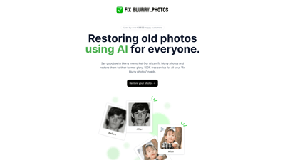 Fix Blurry Photos