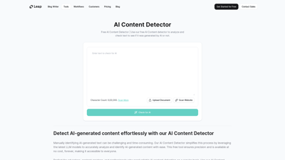 Free AI Content Detector