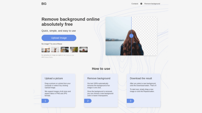 Free Online Background Image Remover BG