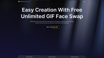 Free Unlimited GIF Face Swap