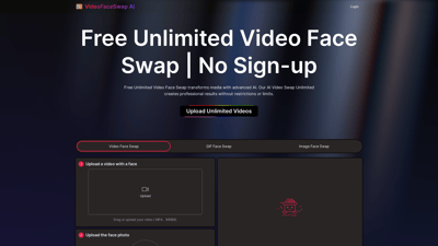 Free Unlimited Video Face Swap