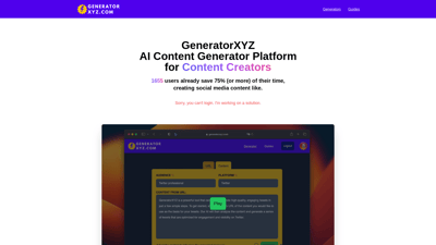 Generator XYZ