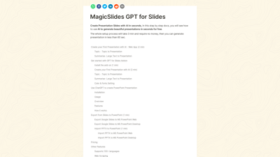 GPT for Slides
