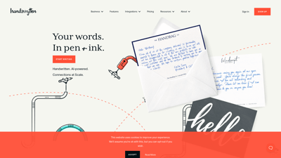 Handwrytten