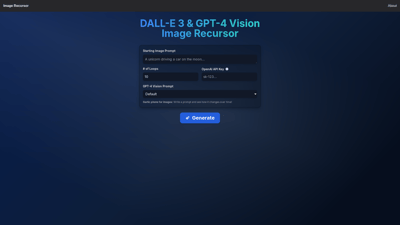 Image Recursor
