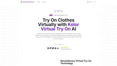 Kolor Virtual Try On