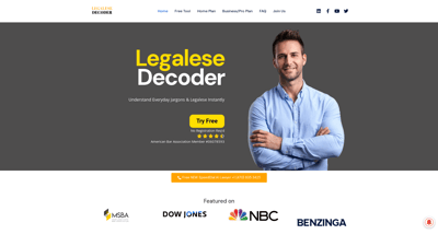 Legalese Decoder