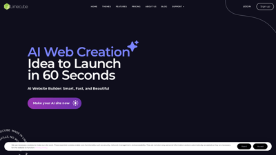 Limecube AI Website Builder