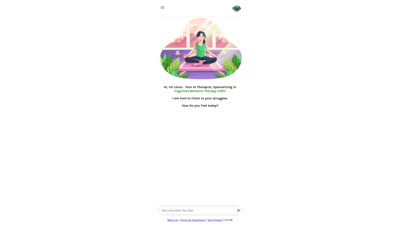 Lotus - Your Free Online AI Therapist