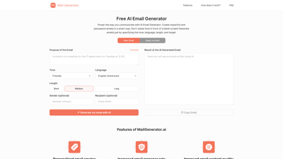 MailGenerator.ai