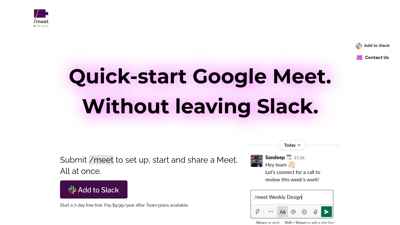 Meet for Slack