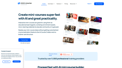 Mini Course Generator