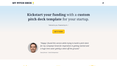 My Pitch Deck