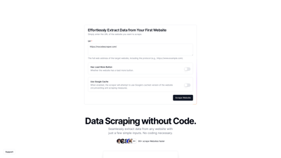 No-Code Scraper