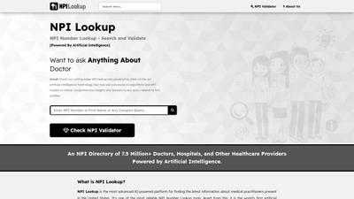 NPI Lookup