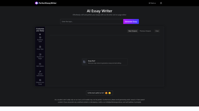 Perfect Essay Writer