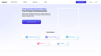 Pokecut-AI Powered Online Photo Editor