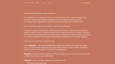Poppylist