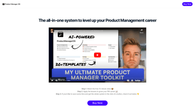 Product Manager OS