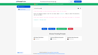 PromptFolder